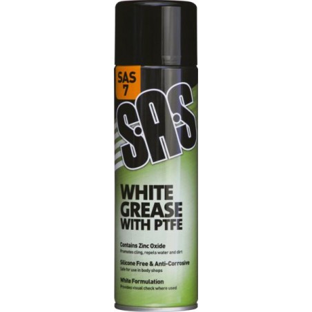 SAS WHITE GREASE (WITH PTFE) (500ml x 6)
