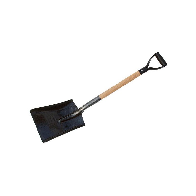 Shovel With Wooden Handle