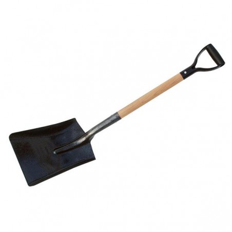 Shovel With Wooden Handle