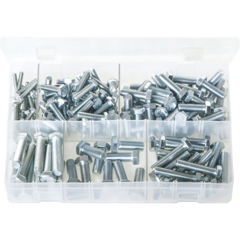 ASSORTED (UNF) H/T SETSCREWS (150)