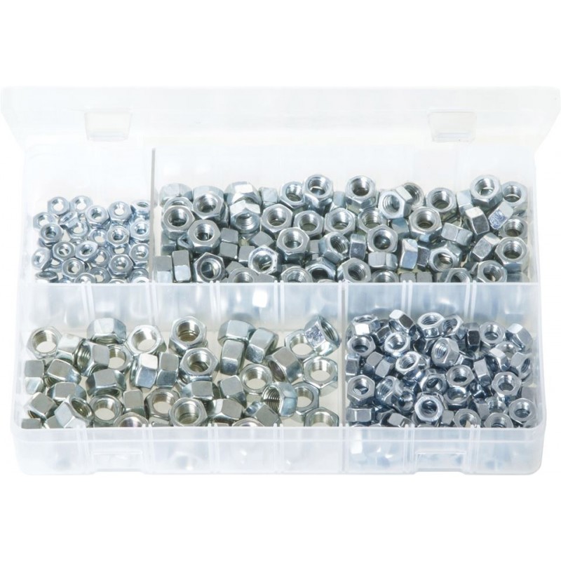 ASSORTED (UNF) STEEL NUTS (325)