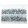 ASSORTED (UNC) STEEL NUTS (350)