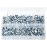 ASSORTED STEEL NUTS (M5 - M10) (370)
