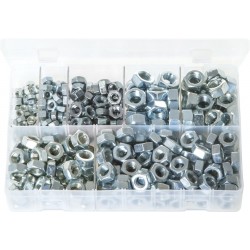 ASSORTED (METRIC FINE) STEEL NUTS (350)