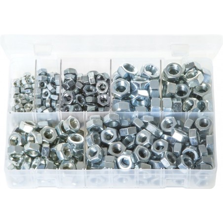 ASSORTED (METRIC FINE) STEEL NUTS (350)