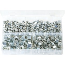 ASSORTED (UNC) NYLON LOCK NUTS (275)