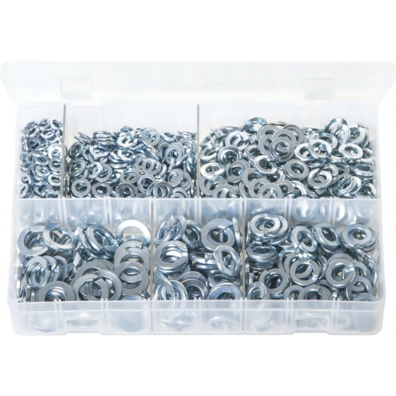 ASSORTED (IMPERIAL) SPRING WASHERS (800)