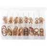 ASSORTED COPPER SEALING WASHERS (BSP) (225)