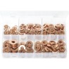 ASSORTED COPPER WASHERS (400)
