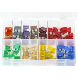 ASSORTED 'LITTLE FUSE' STANDARD BLADE FUSES (120)