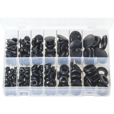 ASSORTED WIRING & BLANKING GROMMETS (230)