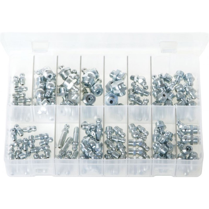 ASSORTED (BSP/UNF) GREASE NIPPLES (130)