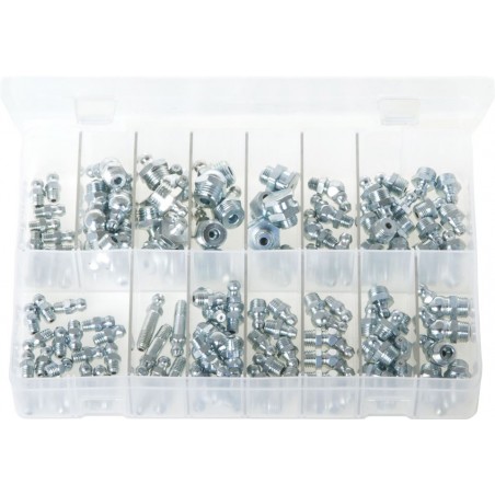 ASSORTED (BSP/UNF) GREASE NIPPLES (130)