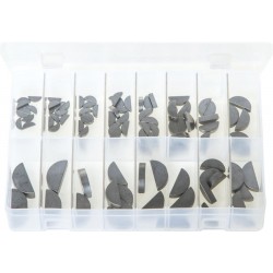 ASSORTED WOODRUFF KEYS (96)