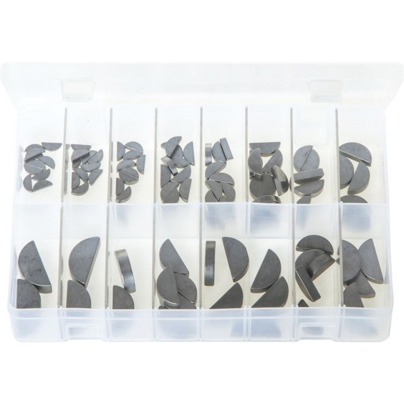 ASSORTED WOODRUFF KEYS (48)