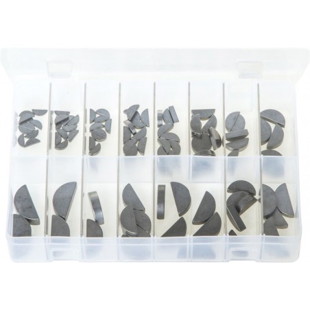 ASSORTED WOODRUFF KEYS (48)