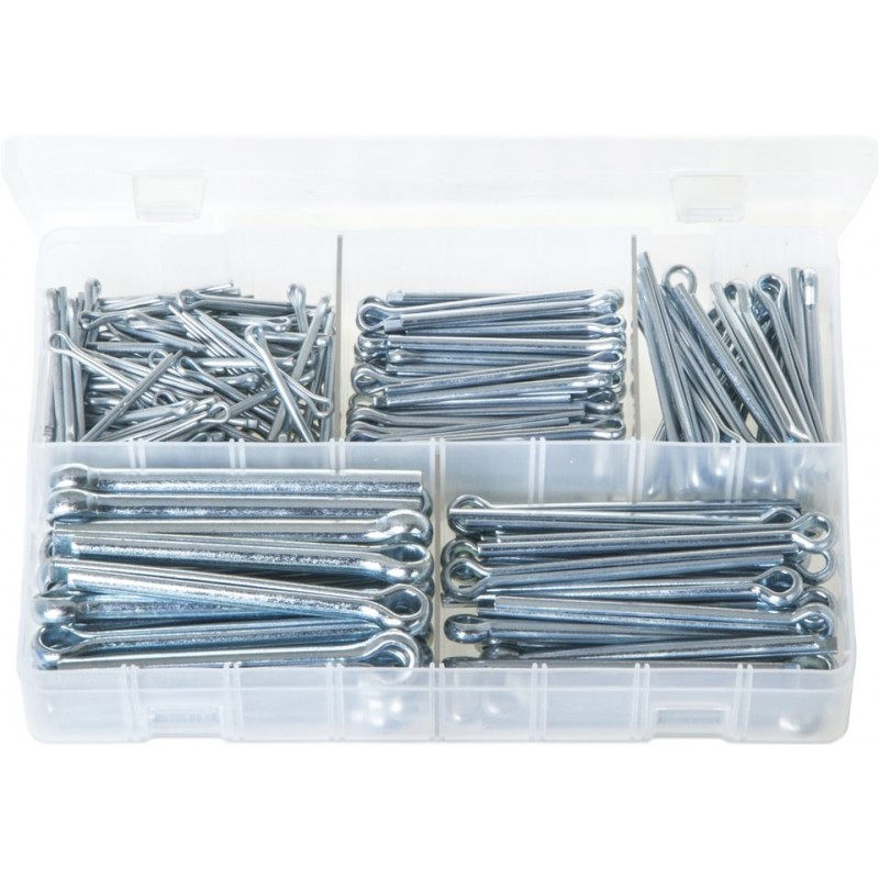 ASSORTED SPLIT PINS (3.2 - 6.3MM) (225)