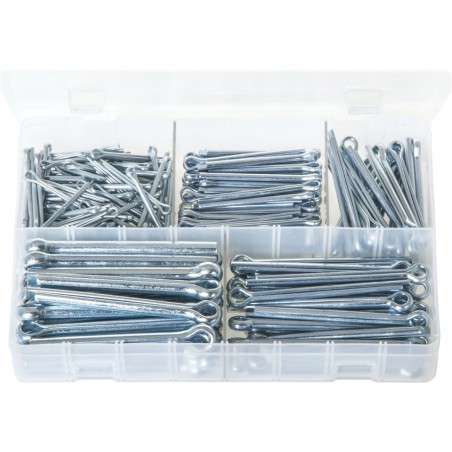 ASSORTED SPLIT PINS (3.2 - 6.3MM) (225)