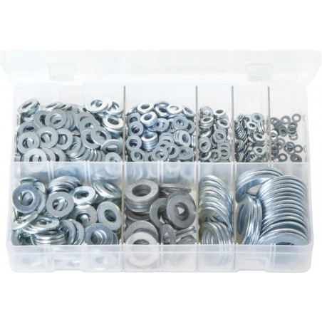 ASSORTED (METRIC) FLAT WASHERS (FORM A) (800)
