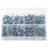 ASSORTED HEX HEAD SELF-DRILL SCREWS (400)