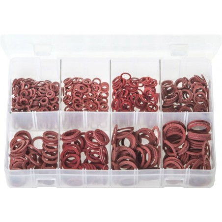 ASSORTED (METRIC) FIBRE WASHERS (600)