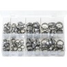 ASSORTED O CLIPS (SINGLE EAR) (160)