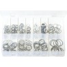ASSORTED (METRIC) ALUMINIUM WASHERS (260)