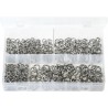 ASSORTED A2 ST/STEEL SPRING WASHERS (650)