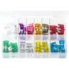 ASSORTED STANDARD BLADE FUSES (105)