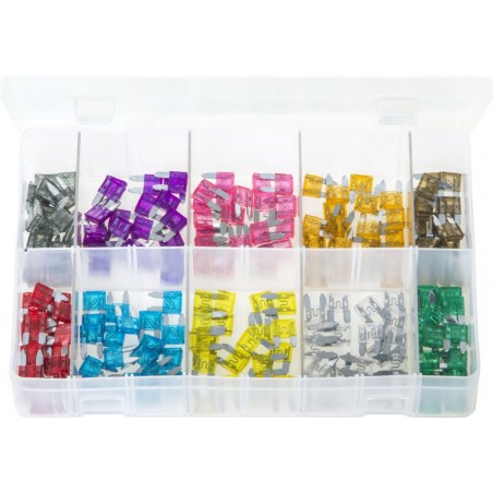 ASSORTED MINI BLADE FUSES (200)