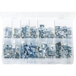 ASSORTED U NUTS (SPEED FASTENERS) (200)