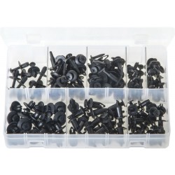 ASSORTED SCREW-TYPE RIVETS (130)