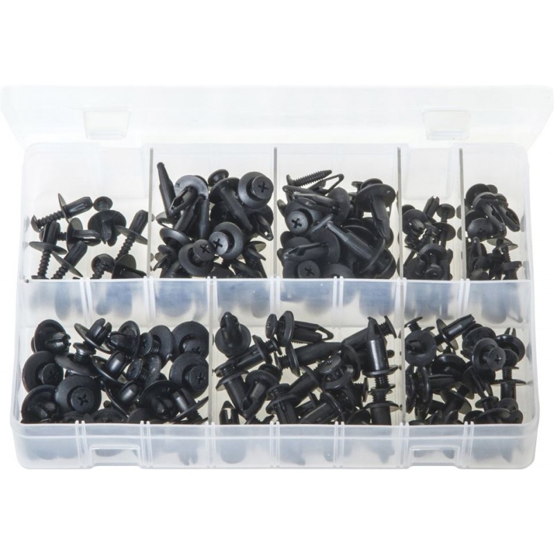 ASSORTED SCREW-TYPE RIVETS (130)