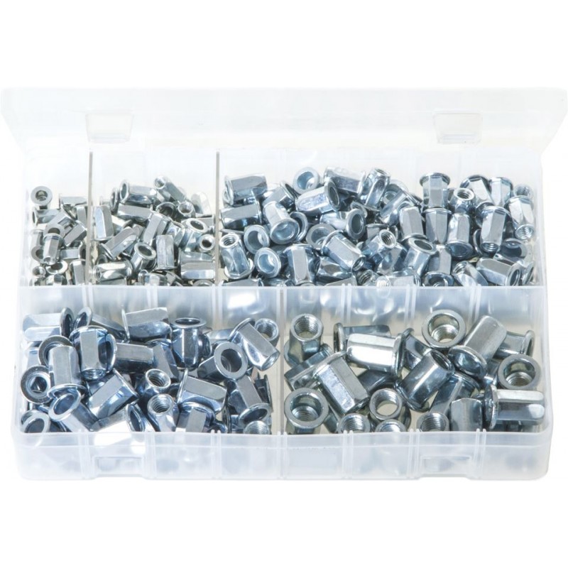 ASSORTED THREADED INSERTS (FULL HEX) (250)