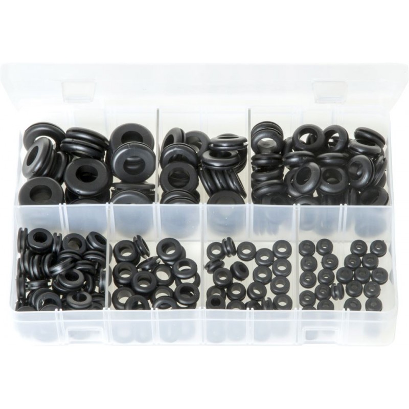ASSORTED WIRING GROMMETS (220)