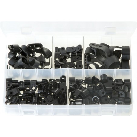 ASSORTED P CLIPS (160)