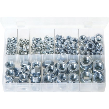 ASSORTED (METRIC) STEEL NUTS (M4 - M16) (275)