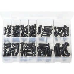 ASSORTED (METRIC) SOCKET BUTTON HEAD SCREWS (115)