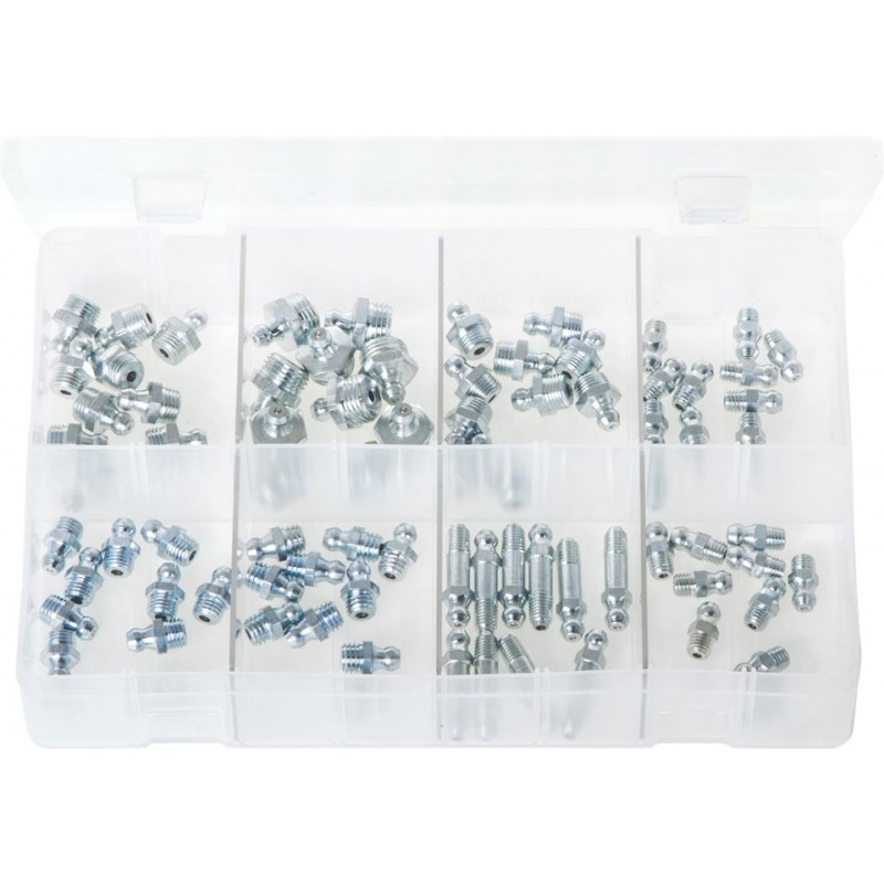 ASSORTED (METRIC - 1/4 UNF) GREASE NIPPLES (80)