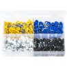 ASSORTED SECURITY NUMBER PLATE SCREWS (200)