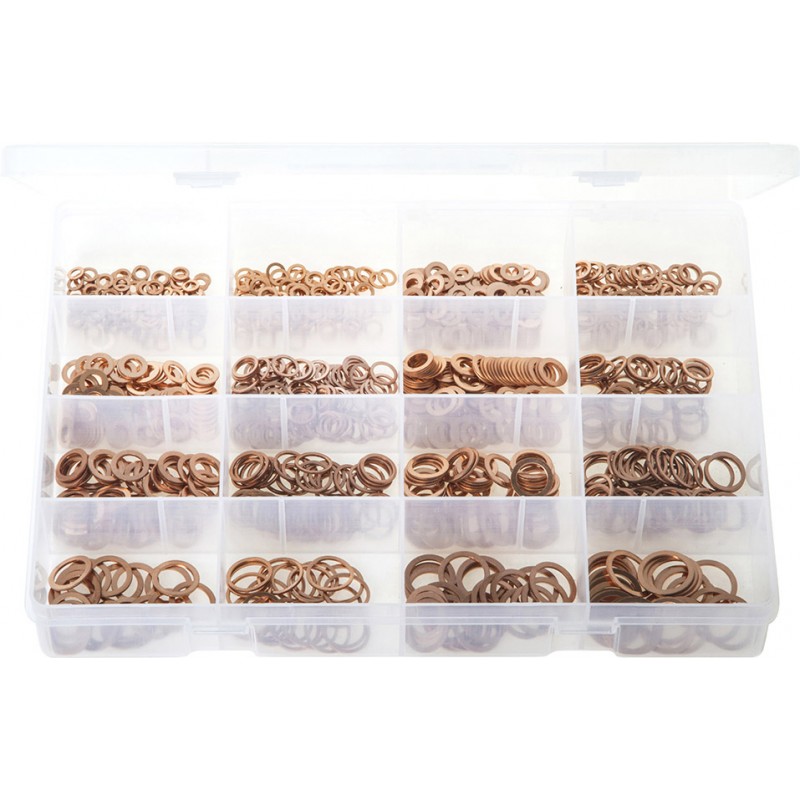 MAXI BOX' (METRIC) COPPER SEALING WASHERS (1050)*