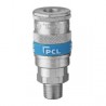 PCL 'VERTEX' FEMALE COUPLINGS (1/4" BSP) (MALE END) (3)