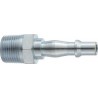 PCL SCREWED ADAPTOR (1/4" BSP) (MALE END) (SINGLE)