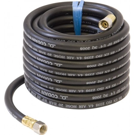 M6 x 15mtr REINFORCED RUBBER AIRLINE