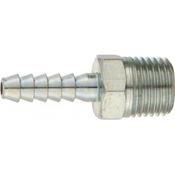 PCL MALE - TAILPIECE (1/4” BSP - 1/4” HOSETAIL) (SINGLE)