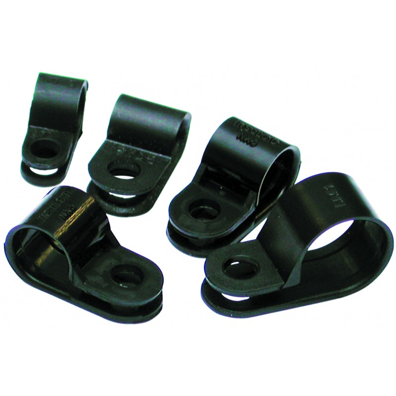 ASSORTED NYLON P-CLIPS (5 – 12mm)