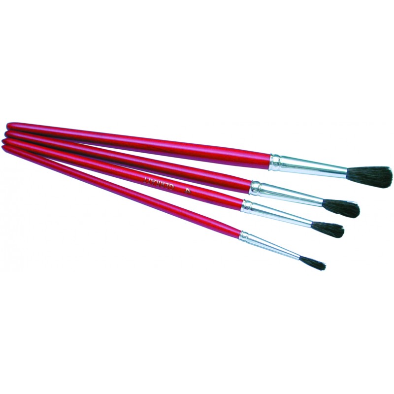 ASSORTED QUALITY TOUCH UP BRUSHES