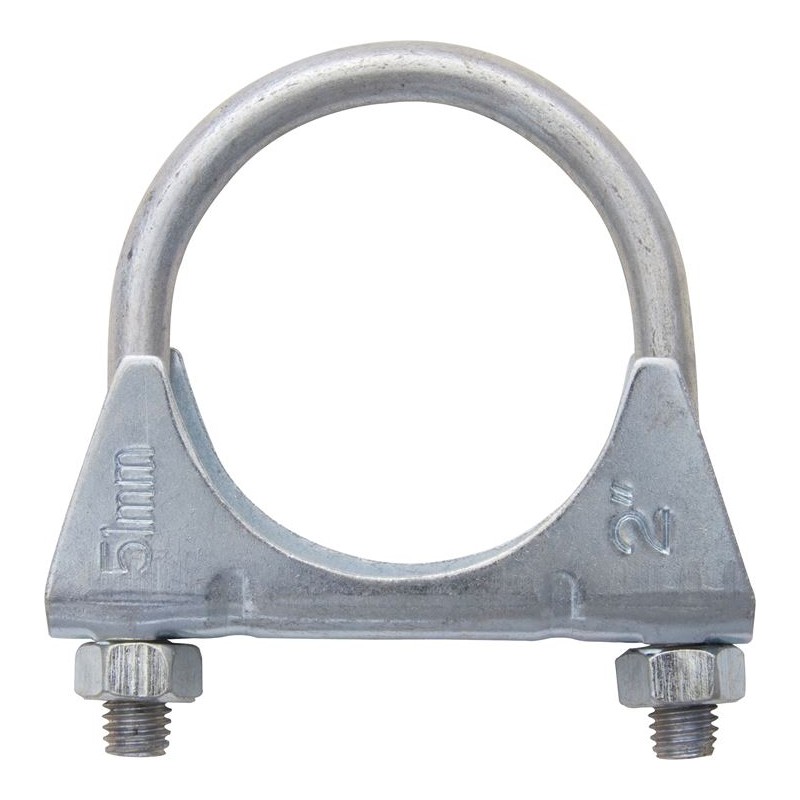 ASSORTED EXHAUST CLAMPS (SMALL SIZES) (1 3/8" - 2")