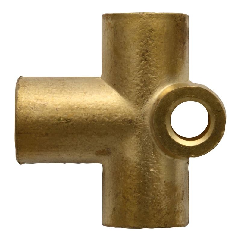 BRAKE TUBE CONNECTORS (M10 X 1.00MM) (3 WAY) (3)
