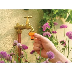 HOZELOCK TAP ADAPTOR (1/2" & 3/4"BSP) (2175)